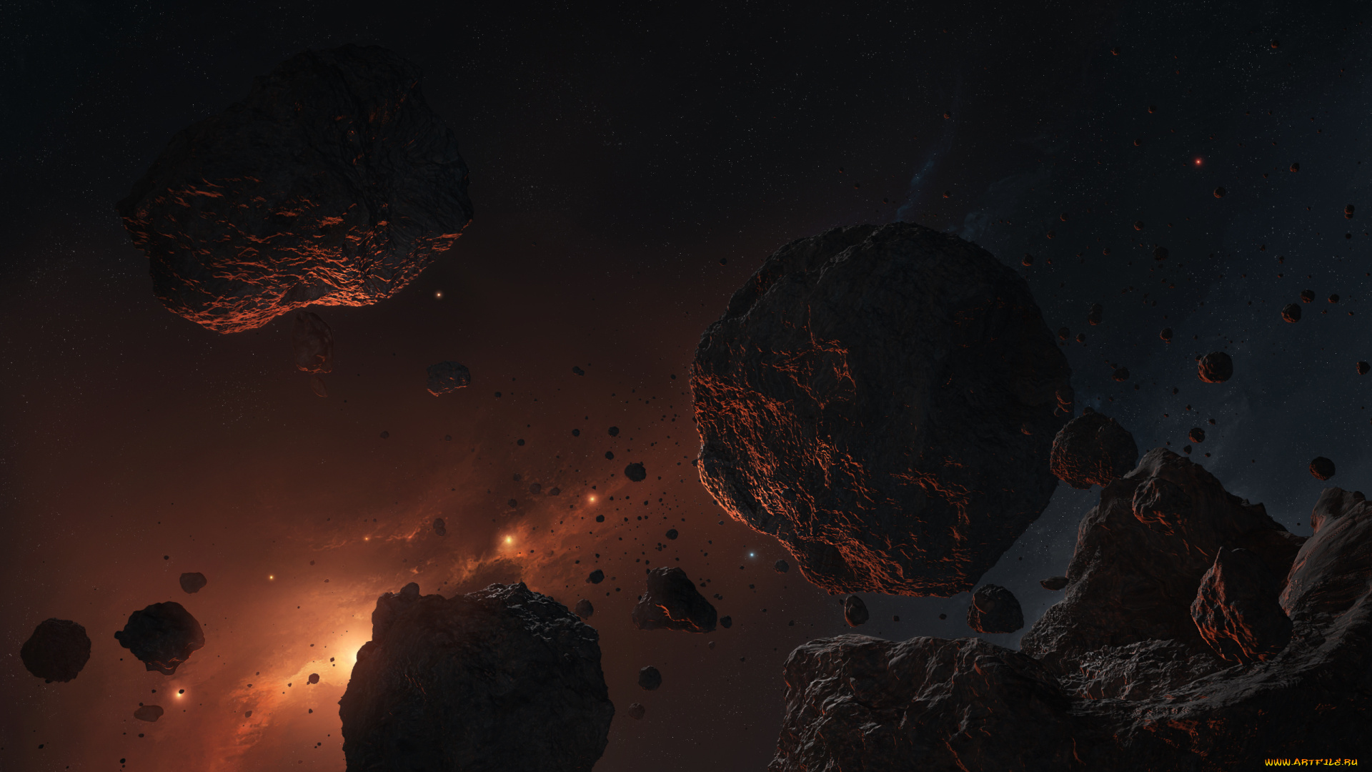 космос, кометы, метеориты, астероиды