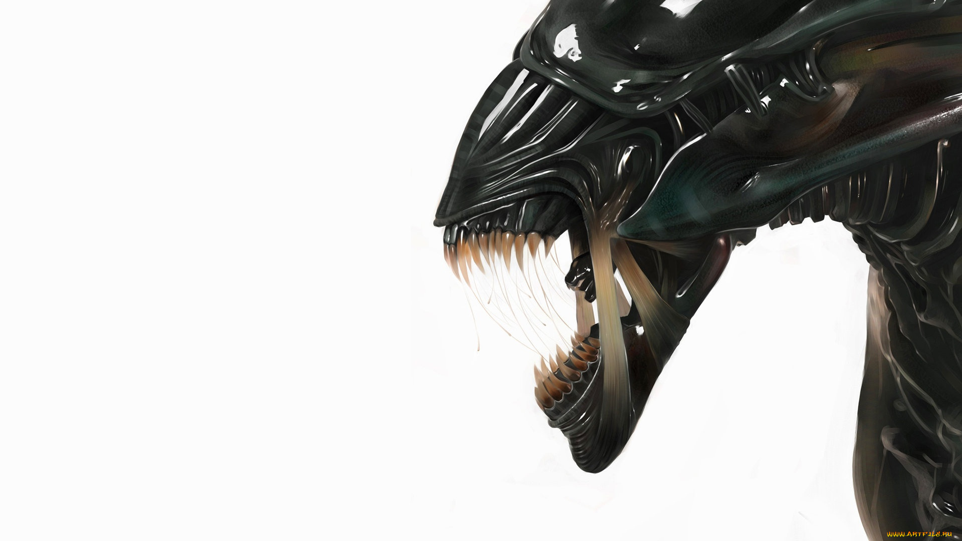 фэнтези, Чужой, , alien, ужас, слизь, клыки, пасть, Чужой