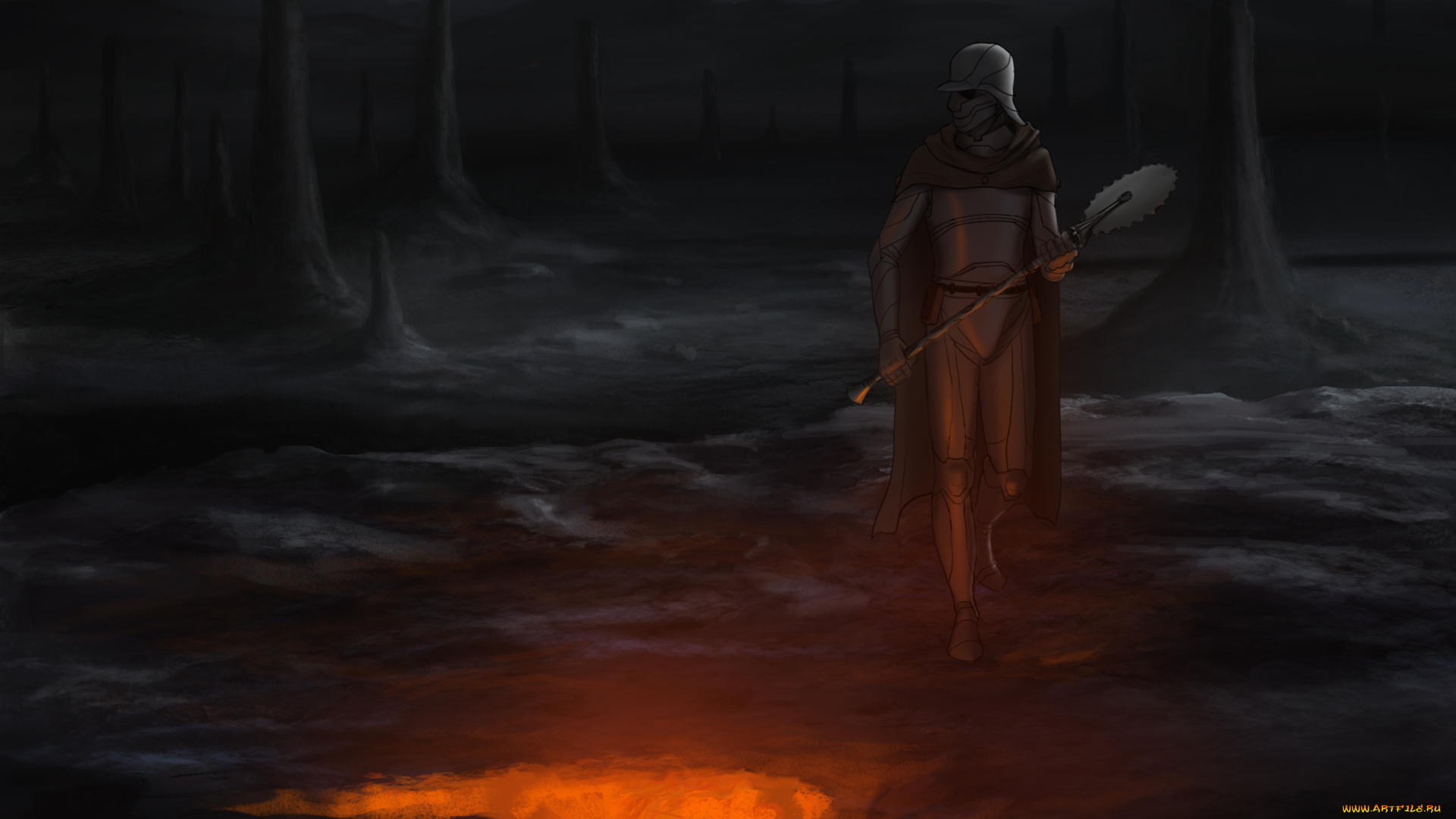 фэнтези, люди, иной, мир, воин, доспехи, оружие