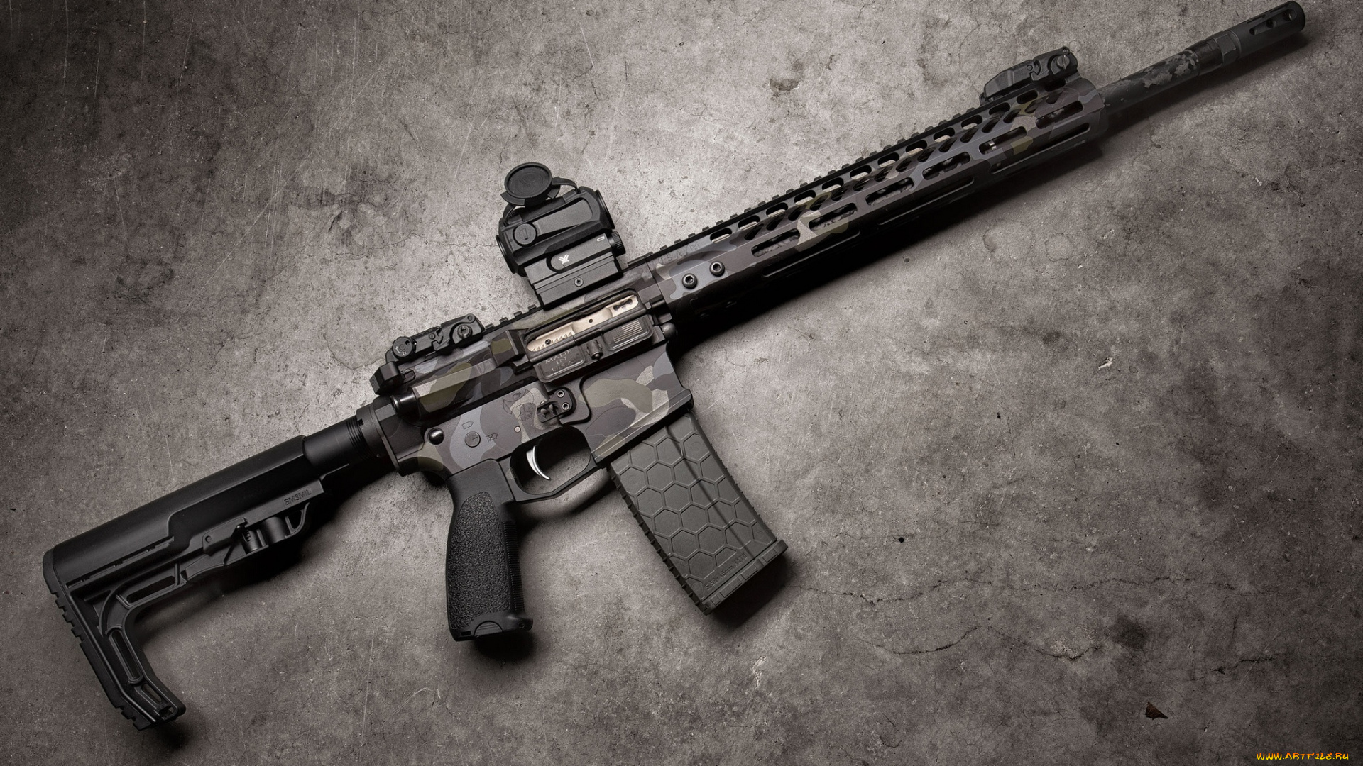 оружие, автоматы, штурмовая, винтовка, axelson, night, axe