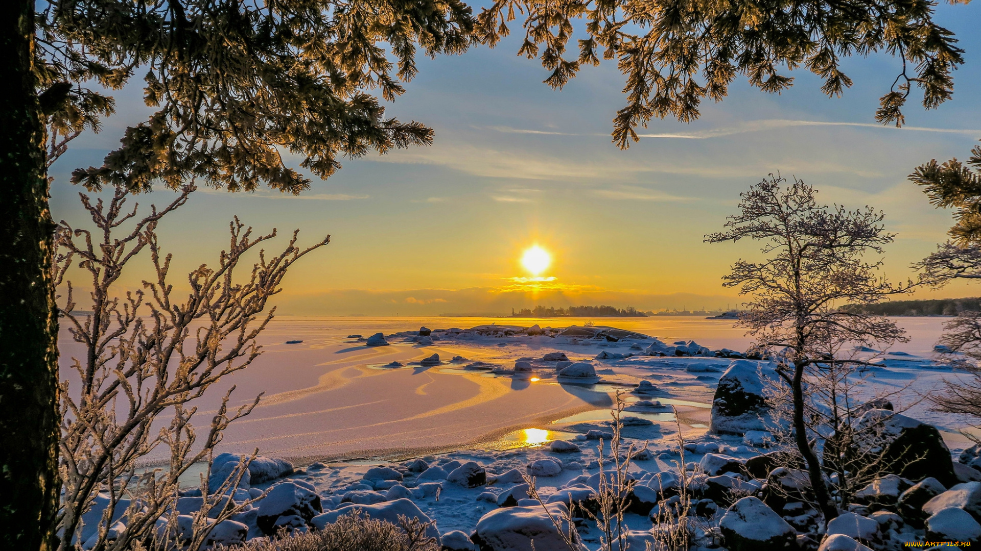 природа, восходы, закаты, рассвет