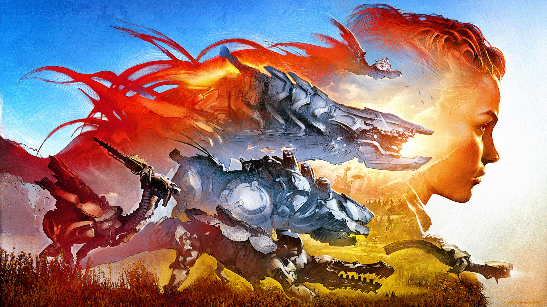 видео, игры, horizon, zero, dawn, ролевая, action, horizon, zero, dawn