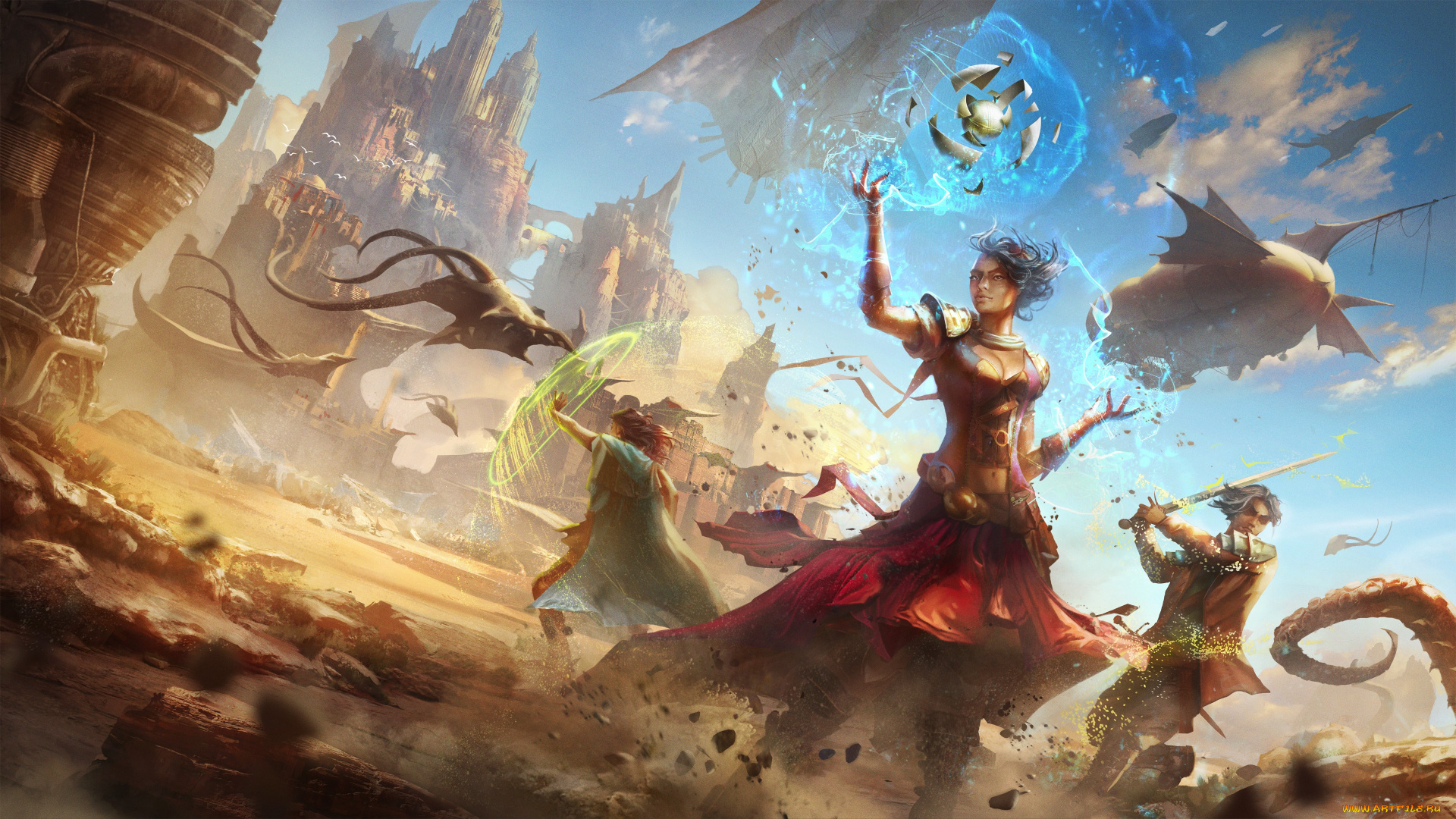 видео, игры, torment, , tides, of, numenera, tides, of, numenera, ролевая, action