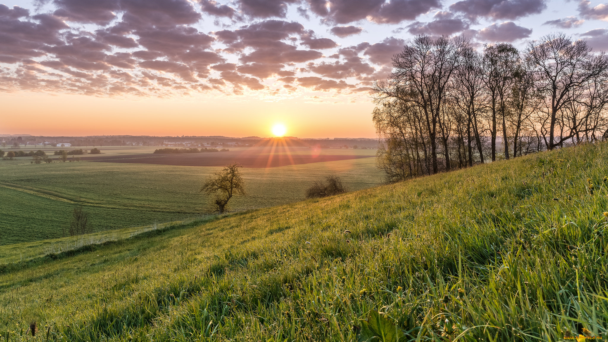 природа, восходы, закаты, рассвет