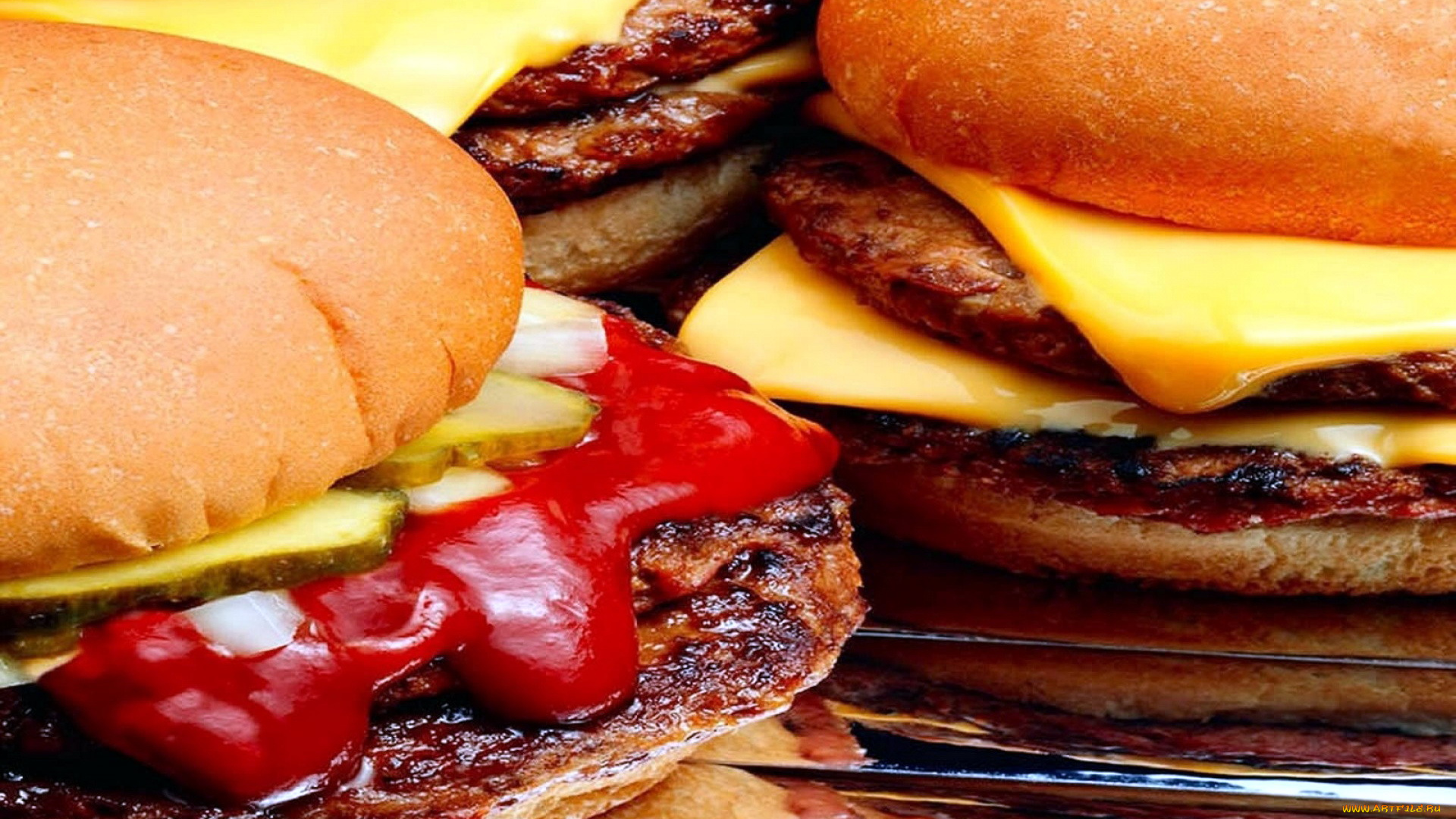 еда, бутерброды, , гамбургеры, , канапе, гамбургер