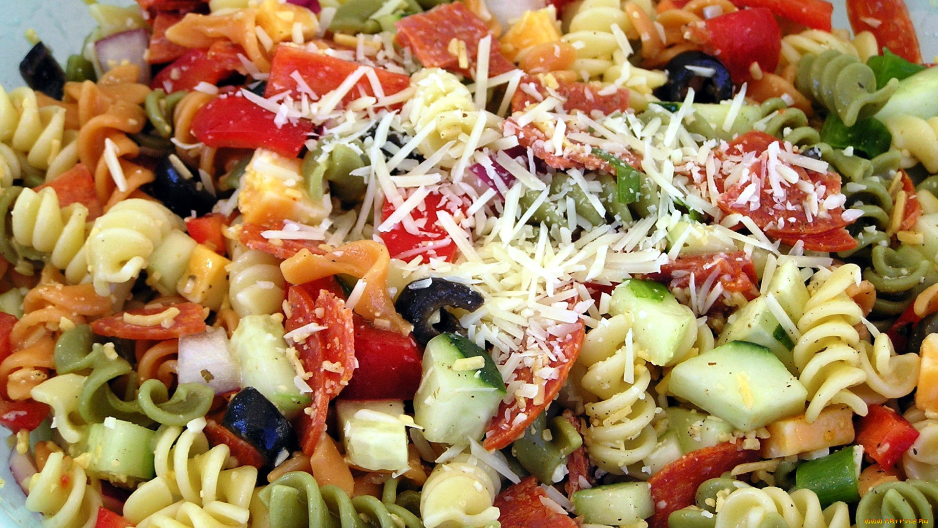 еда, макаронные, блюда, паста, макароны, соус, спиральки