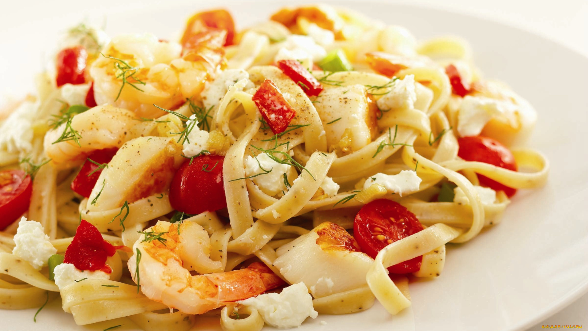 еда, макаронные, блюда, паста, спагетти, черри, томаты, помидоры