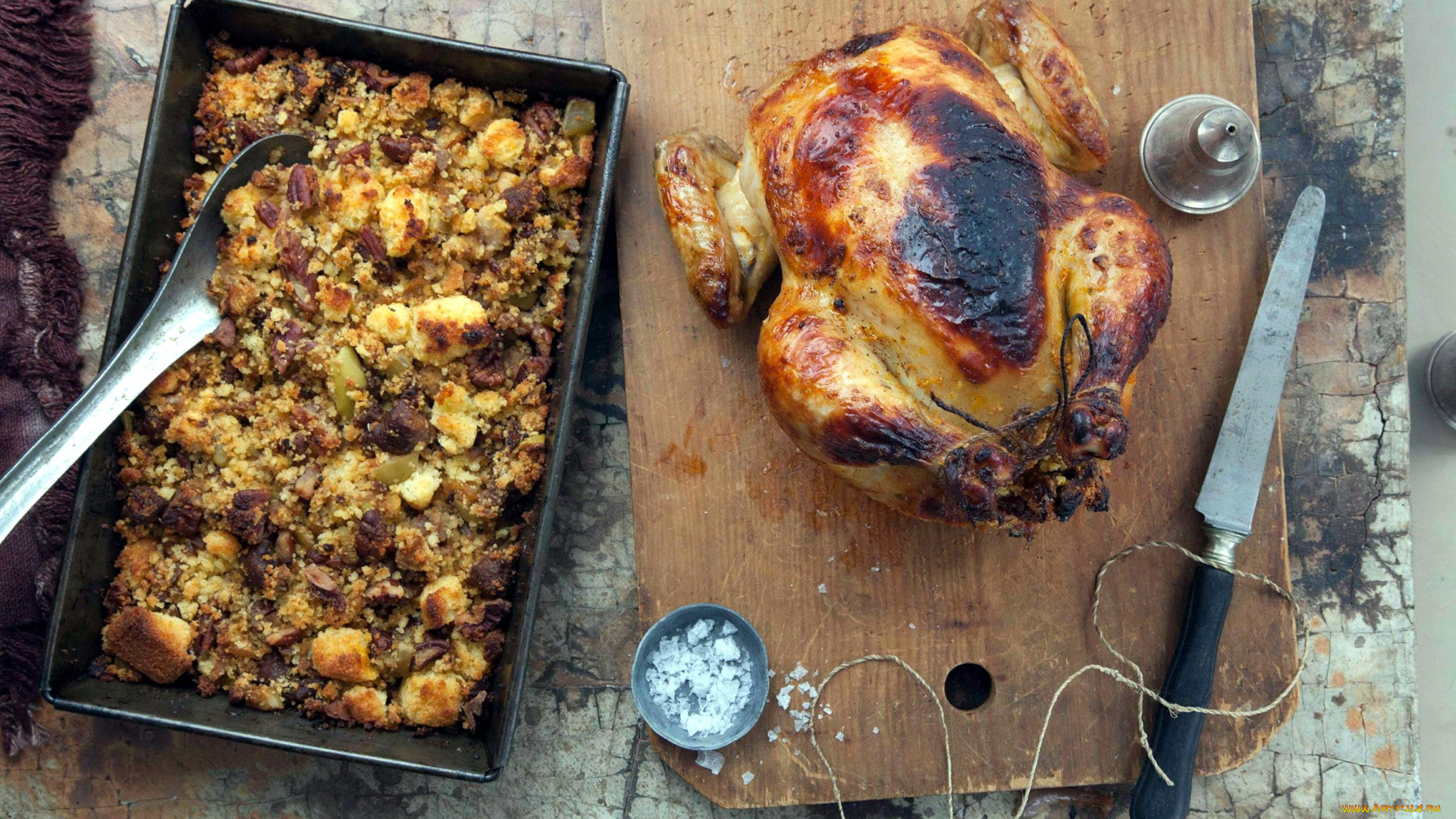 еда, мясные, блюда, курица