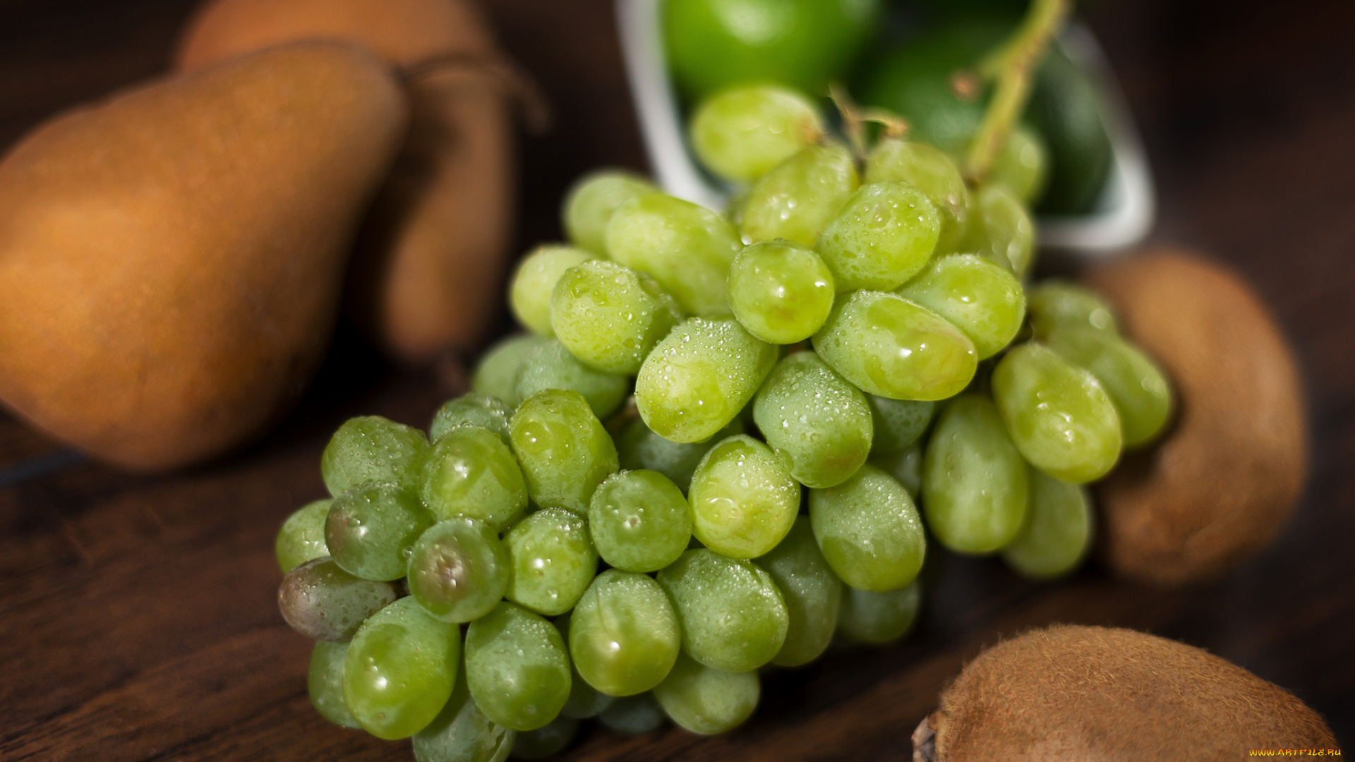 еда, виноград, снедь