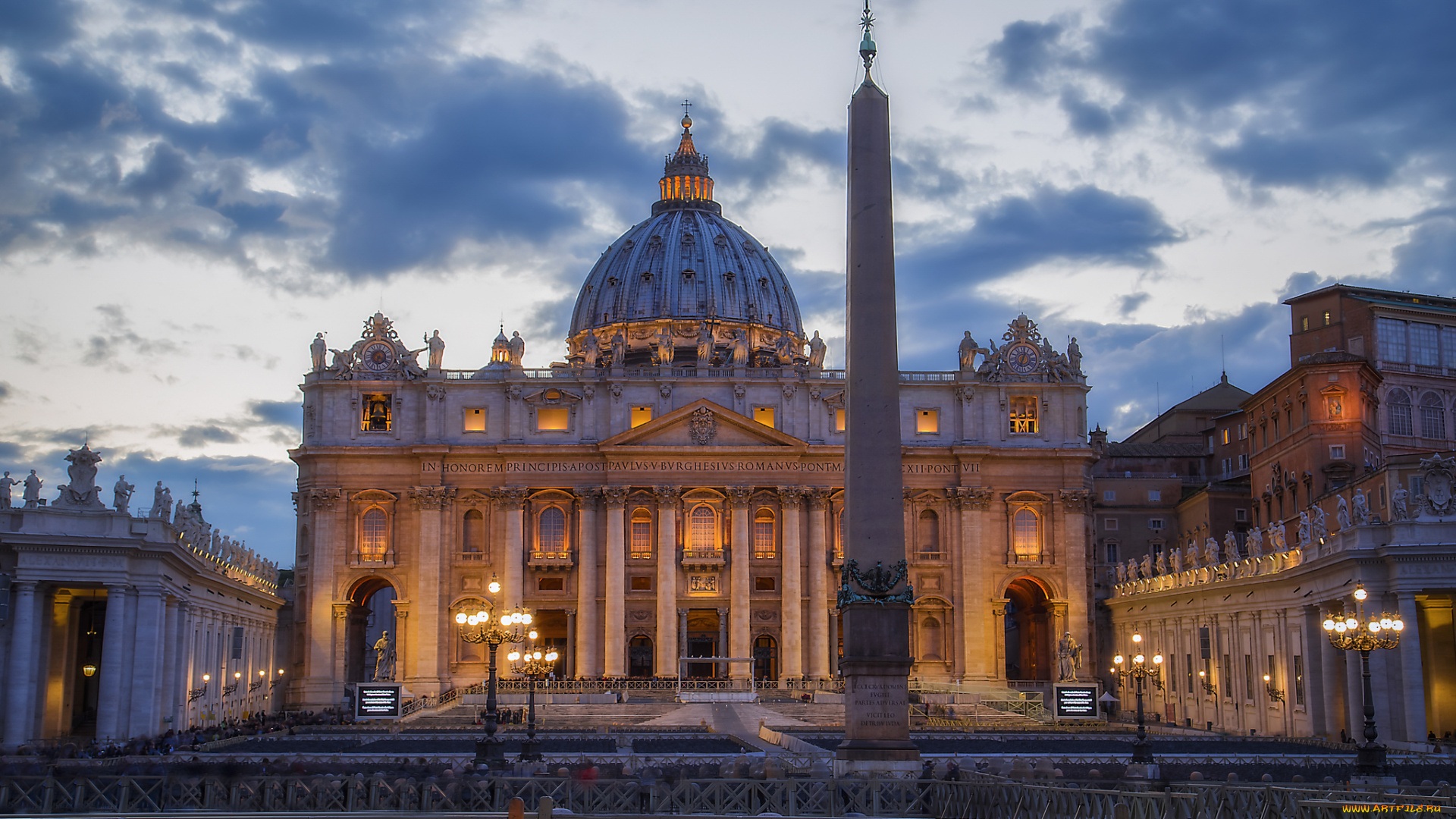 papal, basilica, of, st, , peter, in, the, vatican, города, рим, , ватикан, , италия, простор