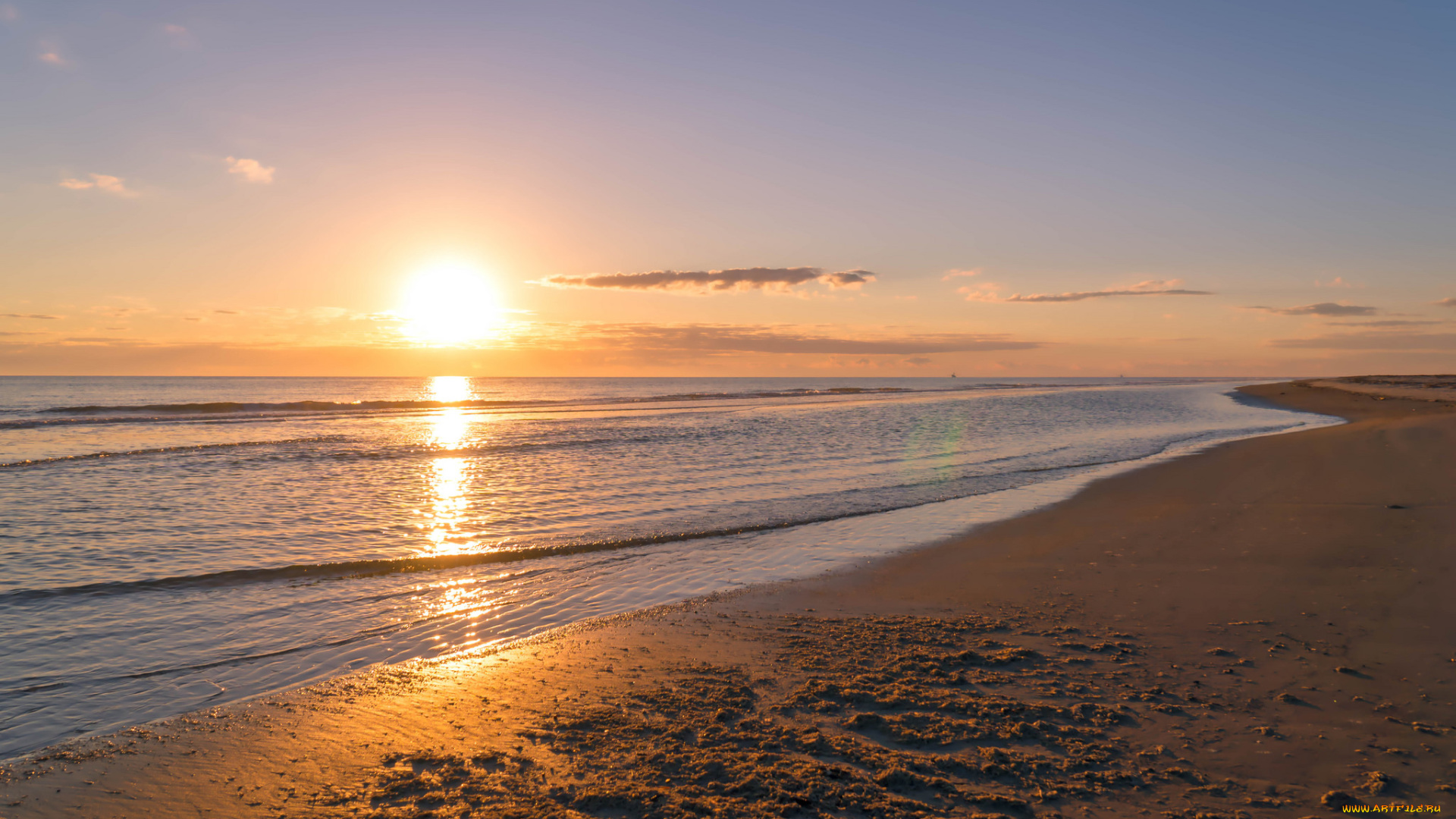 природа, восходы, закаты, простор