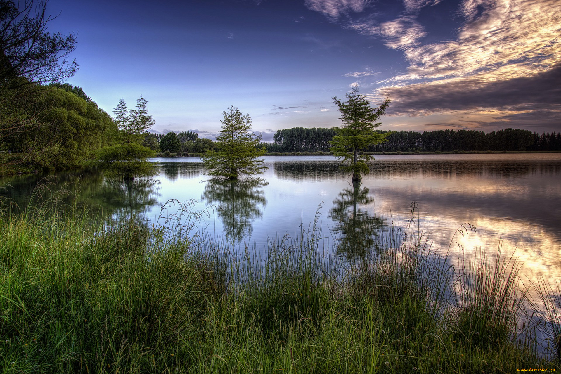 природа, реки, озера, простор