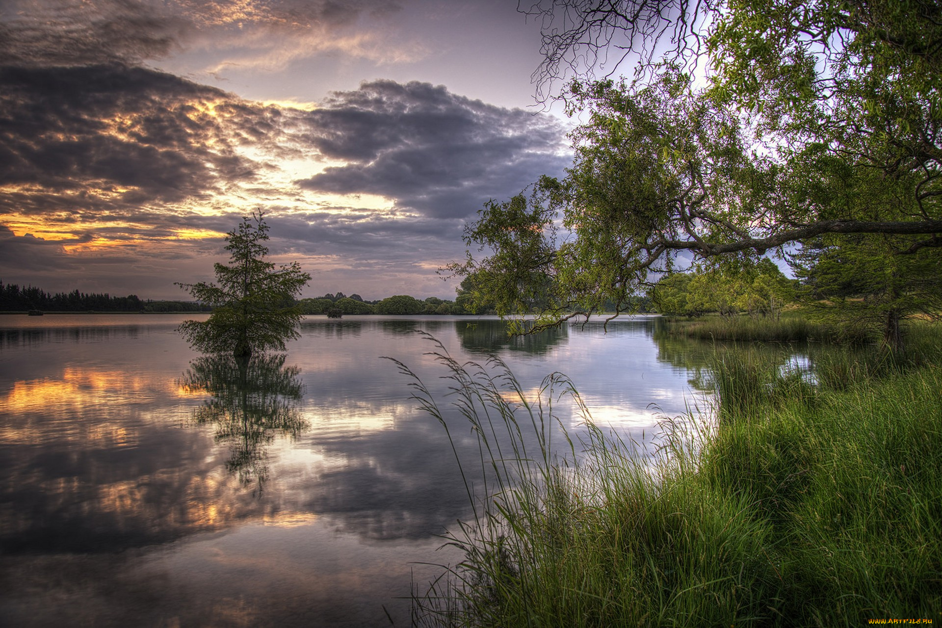 природа, реки, озера, простор