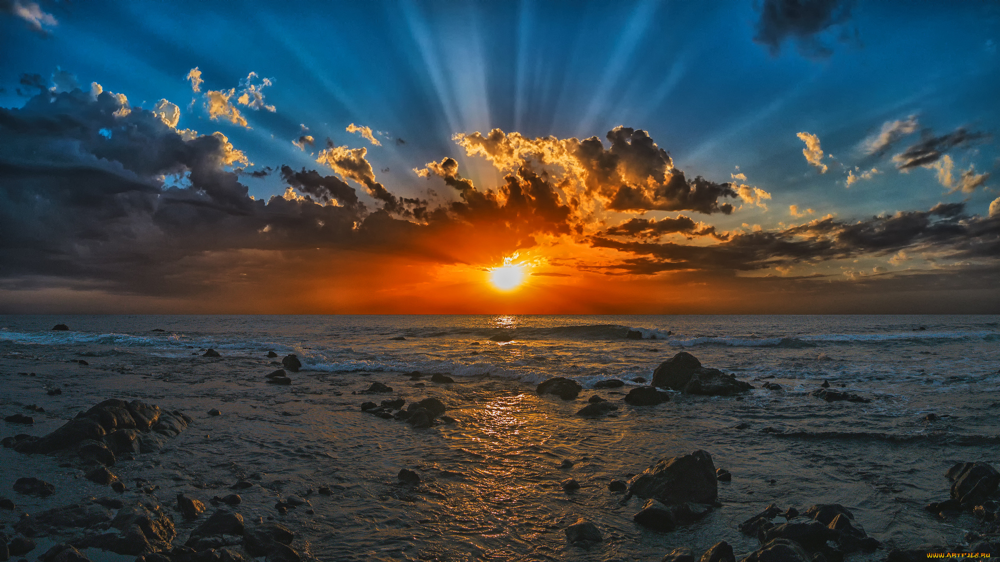 природа, восходы, закаты, простор