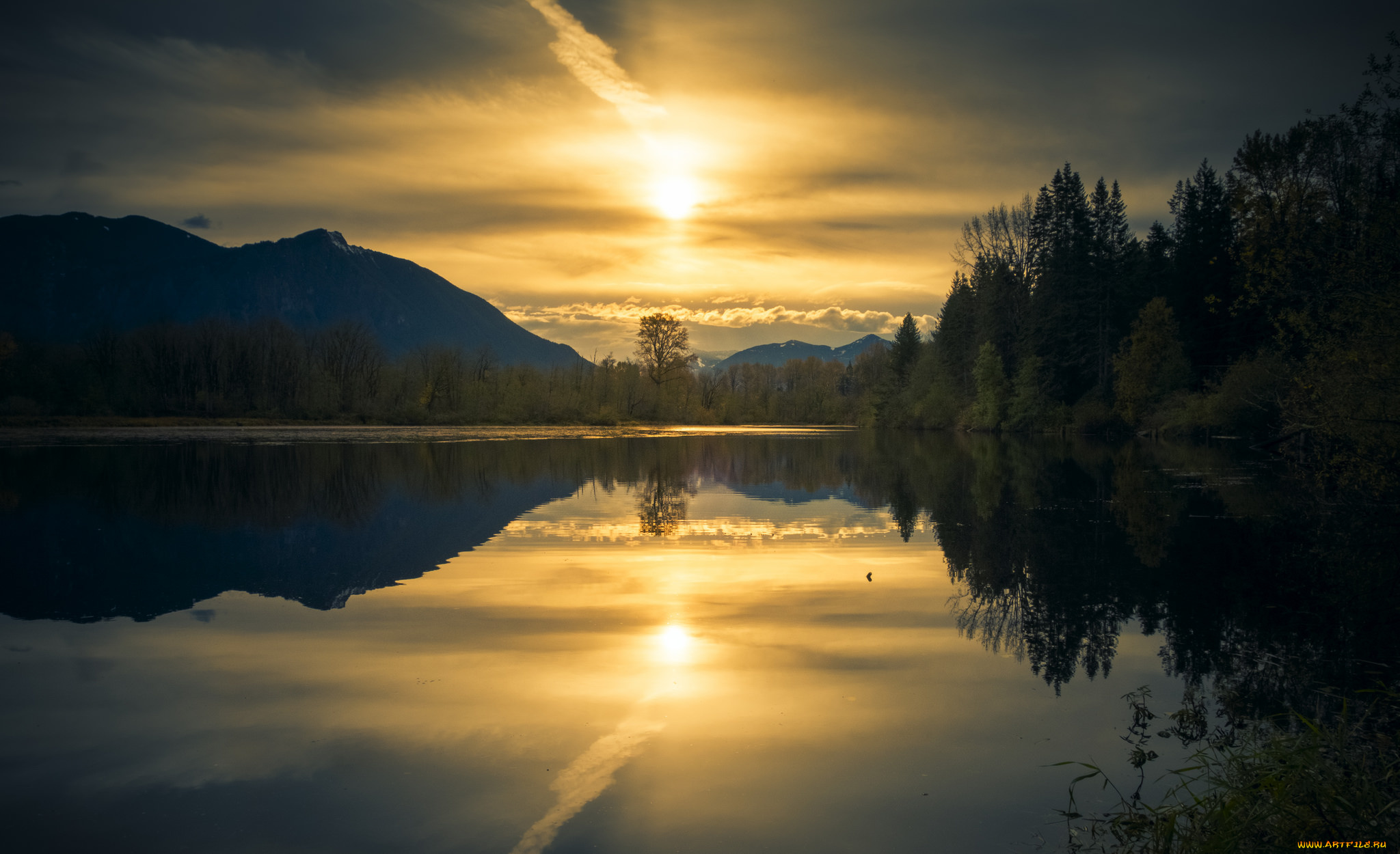 природа, восходы, закаты, простор