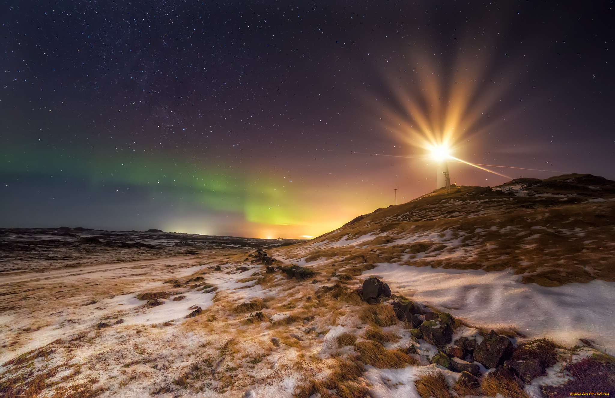 природа, маяки, простор