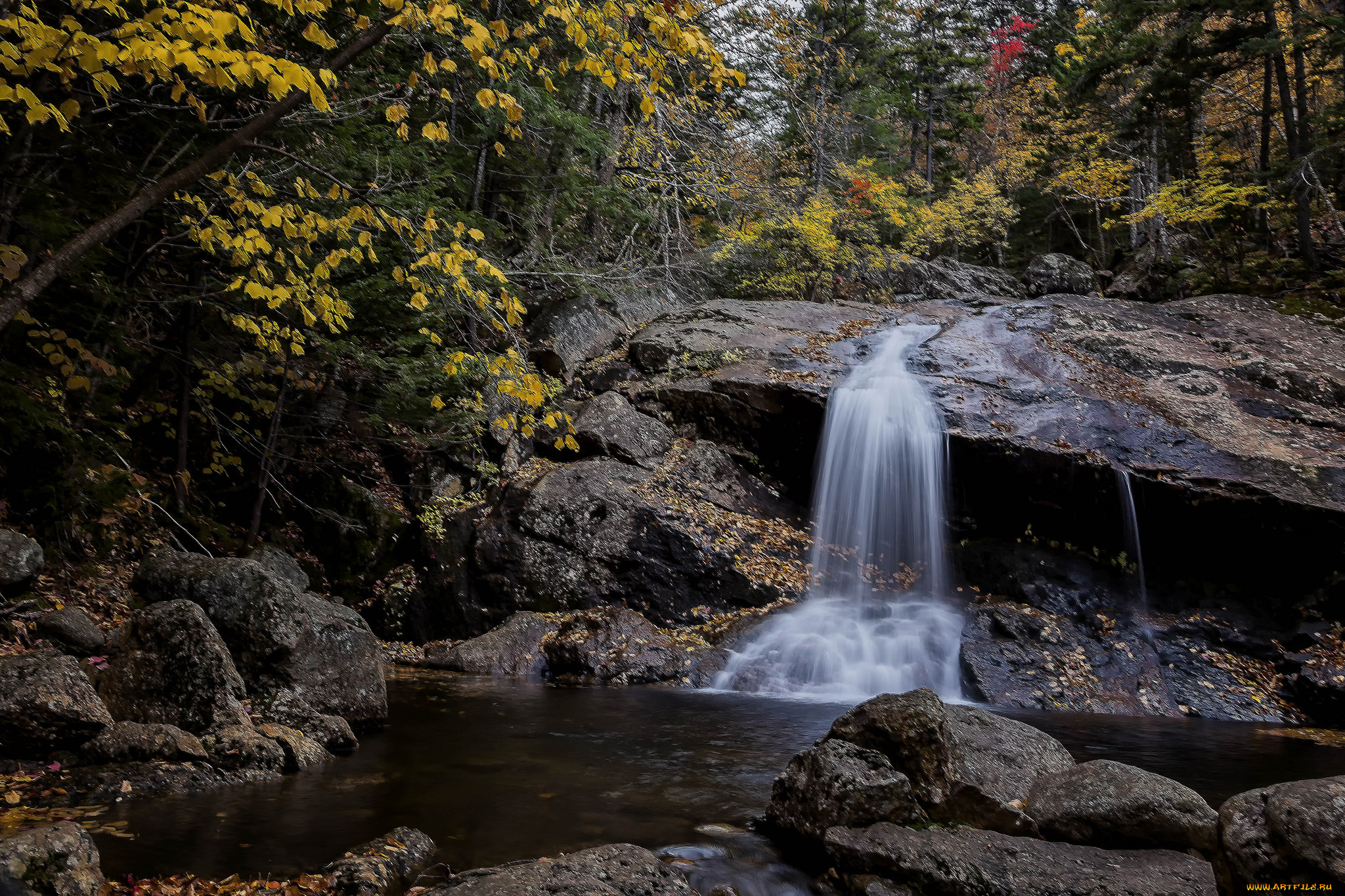 природа, водопады, простор