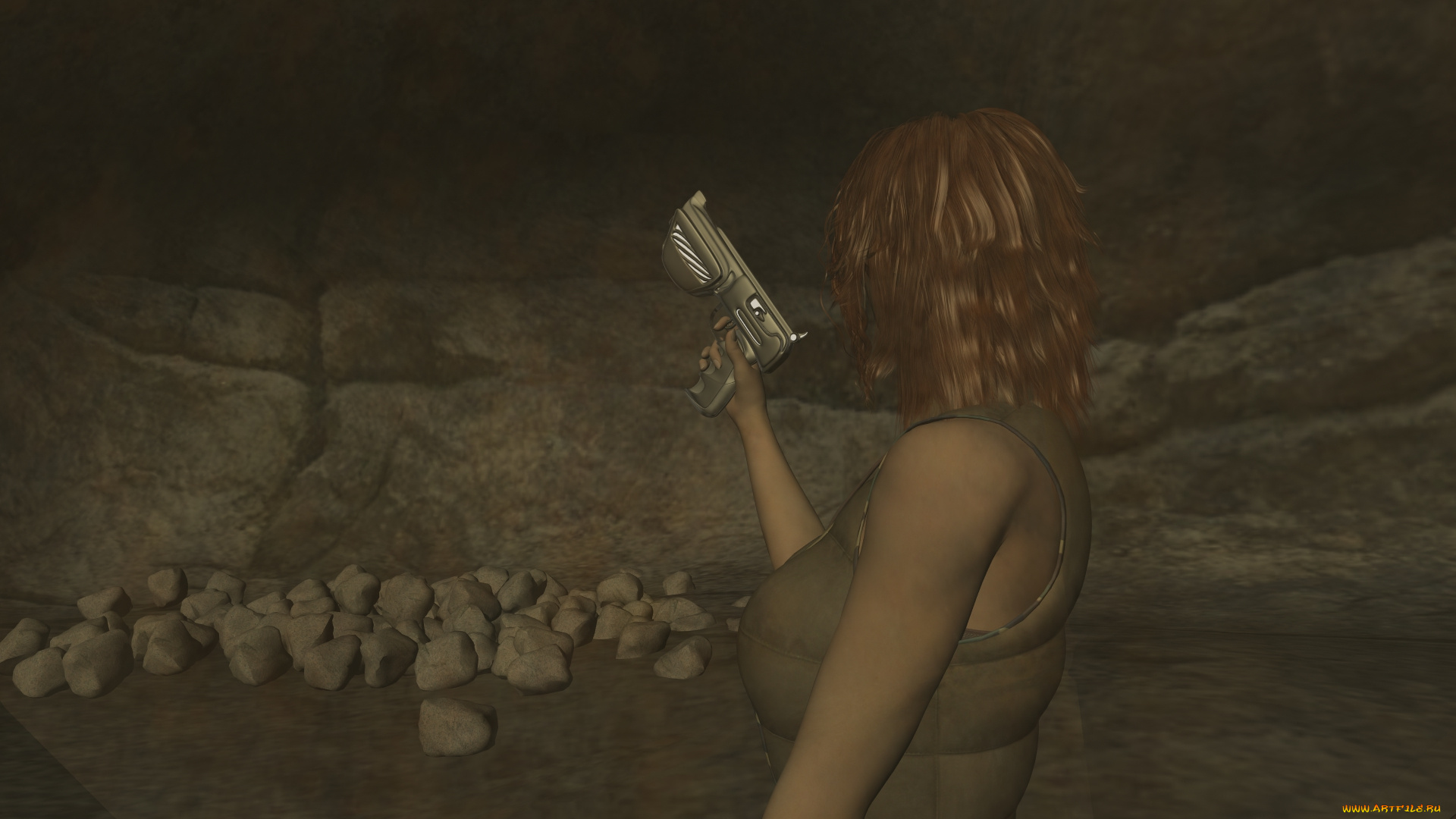 3д, графика, фантазия, , fantasy, взгляд, фон, девушка