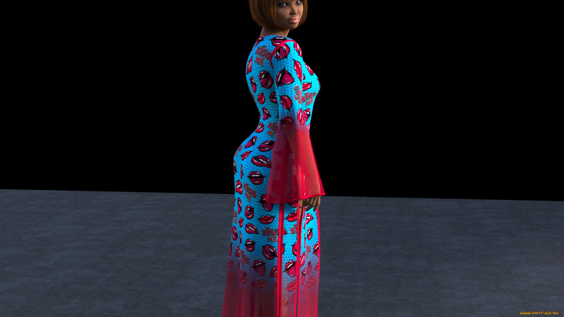 3д, графика, люди, , people, фон, взгляд, девушка