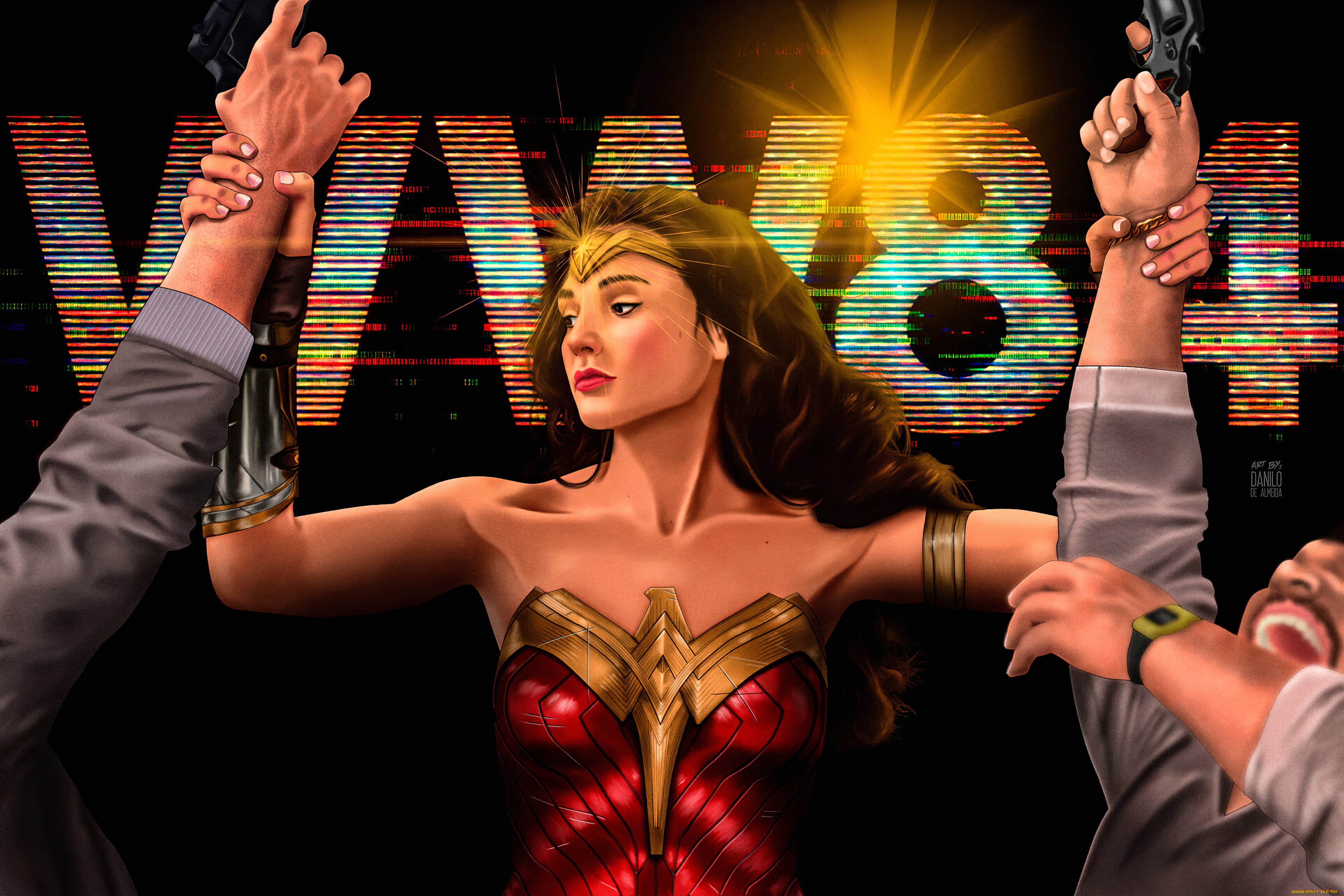 рисованное, кино, , мультфильмы, wonder, woman, 1984