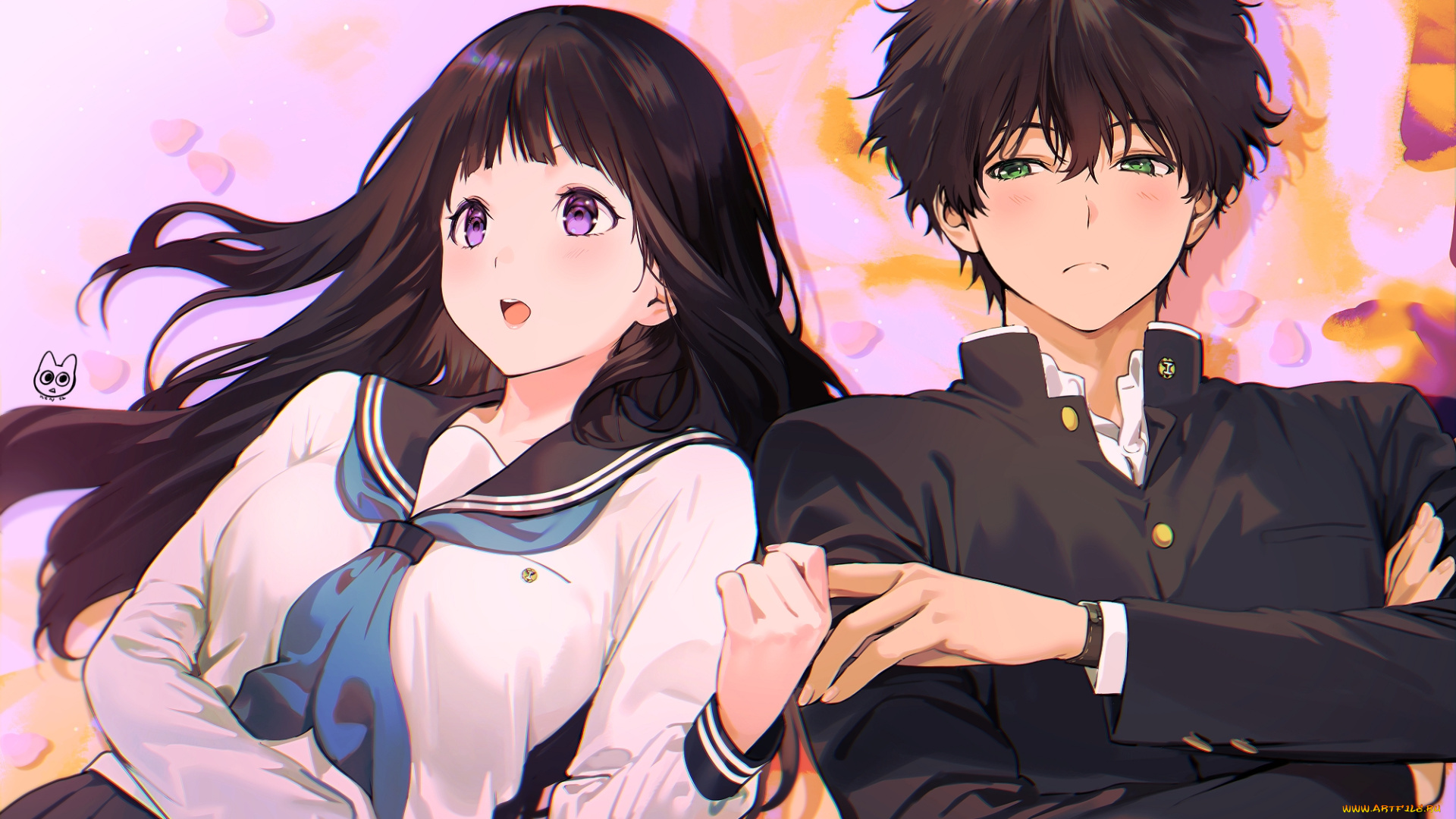 аниме, hyouka, хьёука