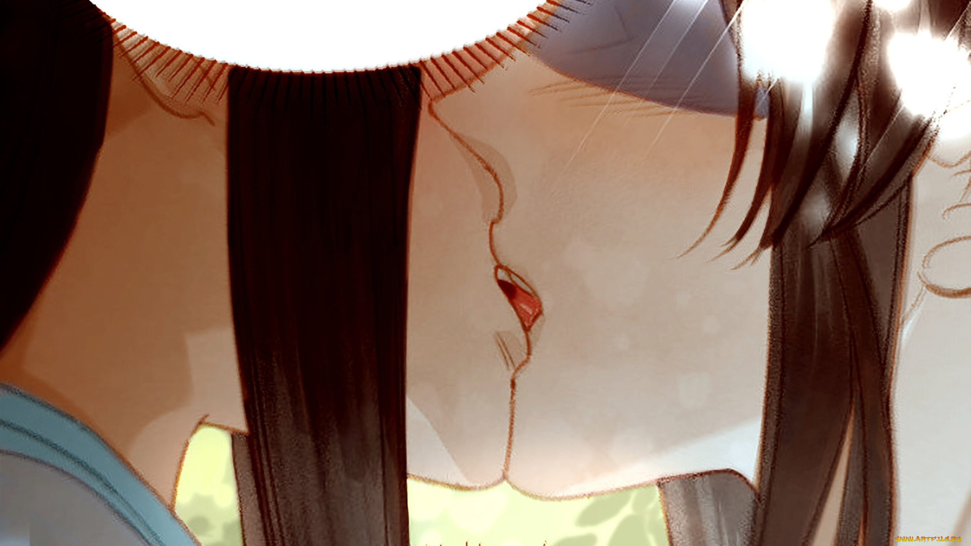 аниме, mo, dao, zu, shi, вэй, усянь, лань, ванцзи, поцелуй