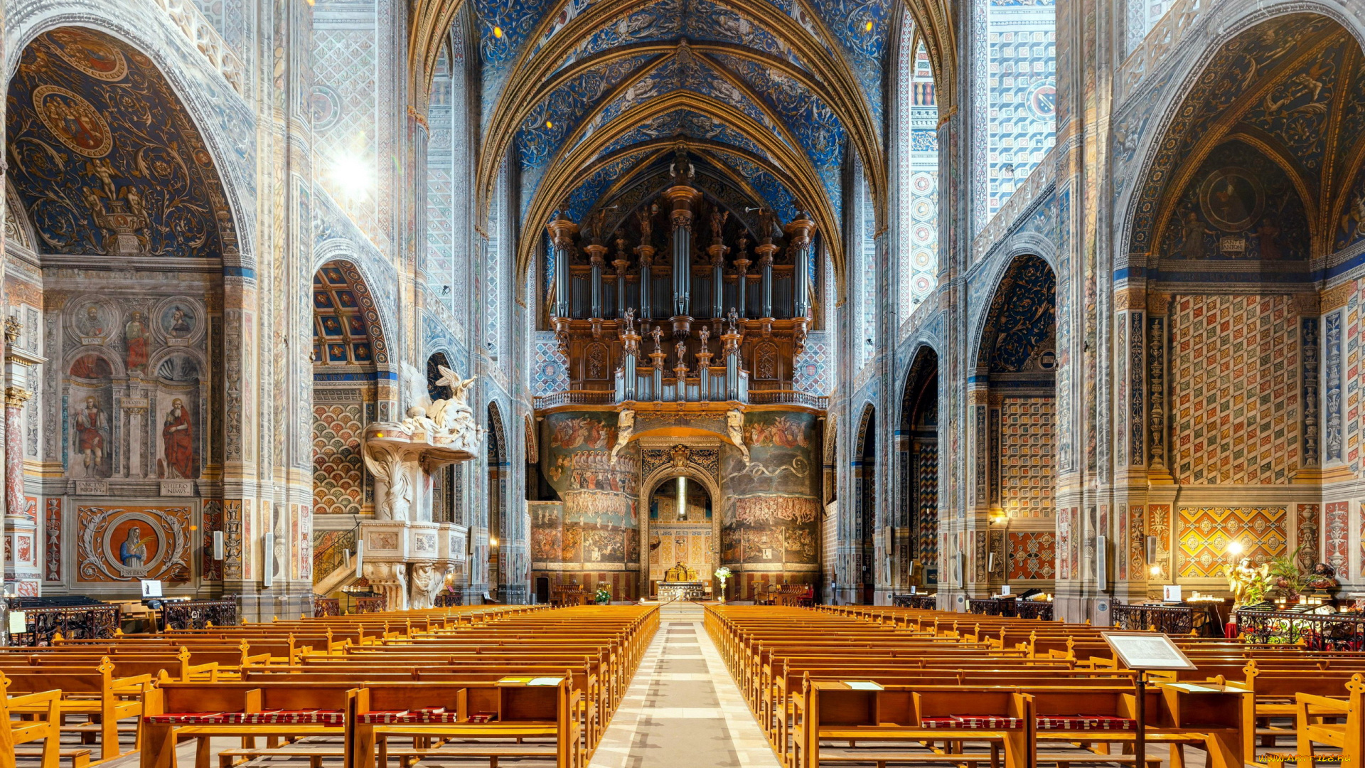 интерьер, убранство, , роспись, храма, собор