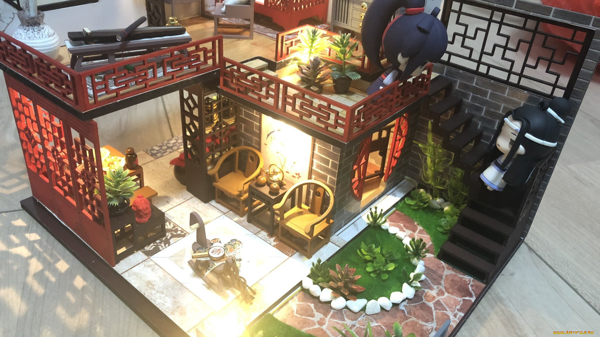 разное, игрушки, вэй, усянь, лань, ванцзы, куклы, дом