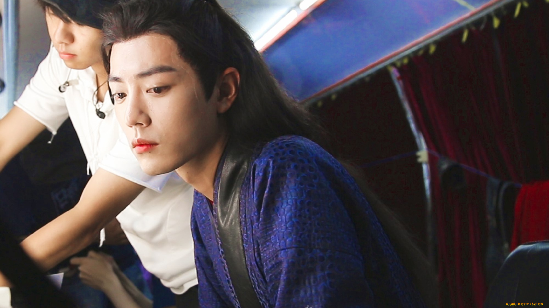 разное, знаменитости, сяо, джань, люди, костюм, съемки