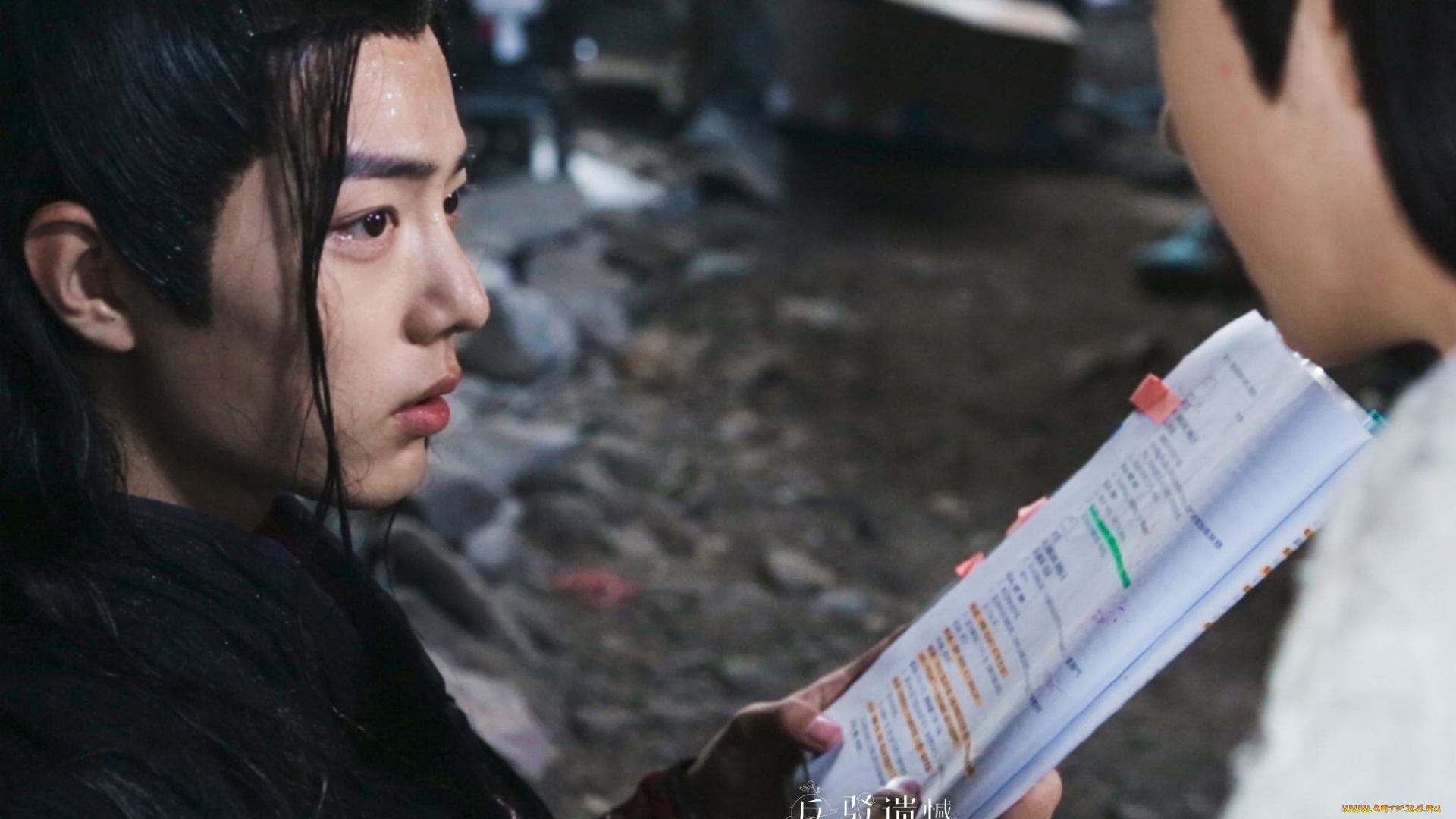 разное, знаменитости, ван, ибо, сяо, чжан, съемки, сценарий, костюмы