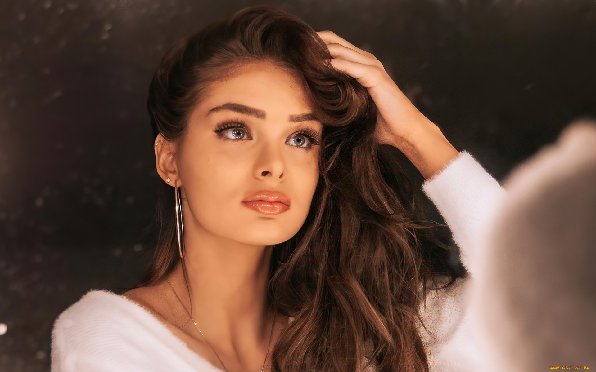 brighton, sharbino, девушки, -, лица, , портреты, шатенка, лицо