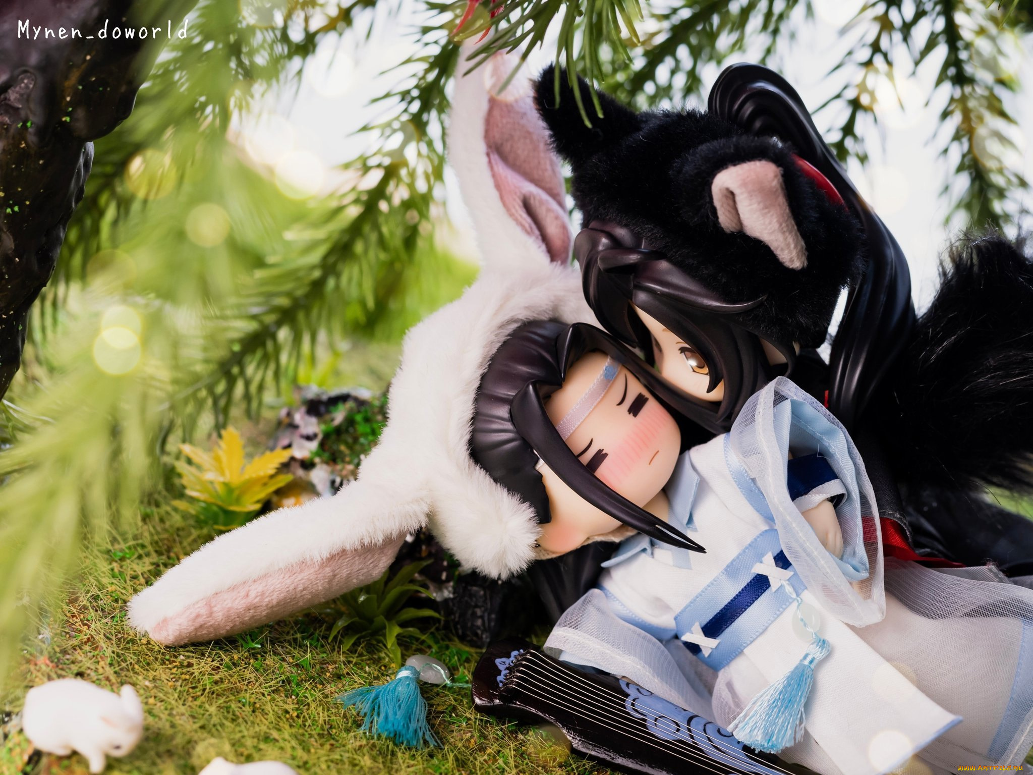 разное, игрушки, лань, ванцзы, вэй, усянь, куклы, ушки, гуцинь