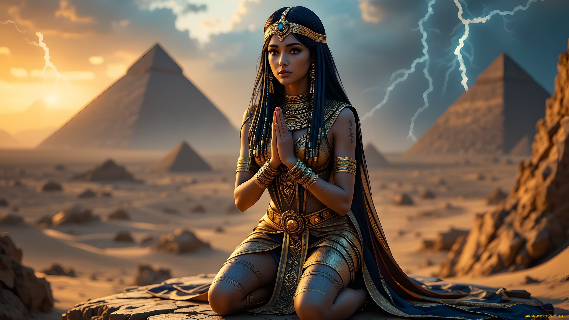 3д, графика, люди, , people, египтянка