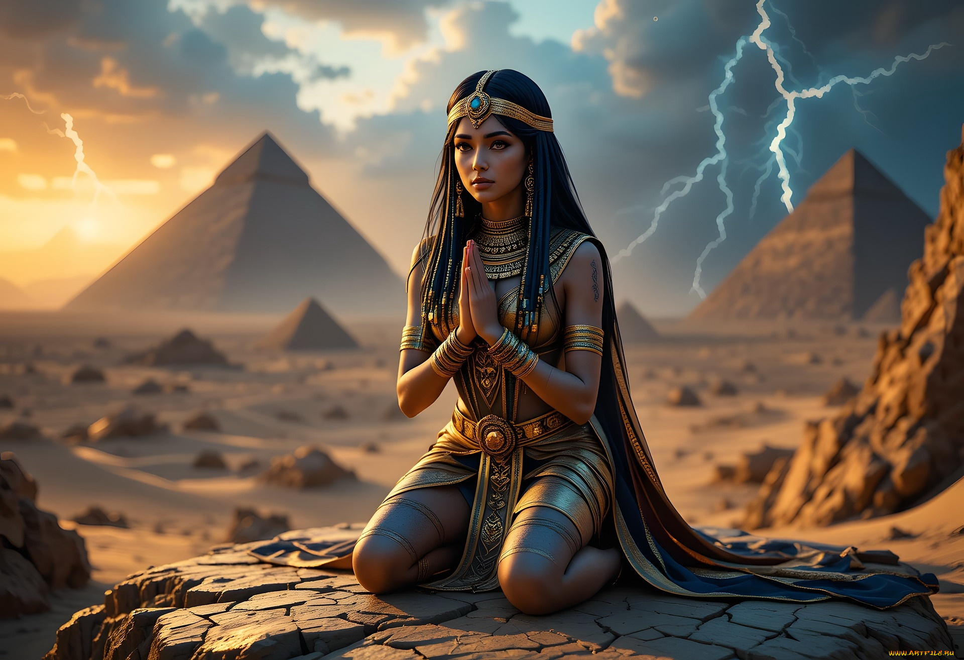 3д, графика, люди, , people, египтянка