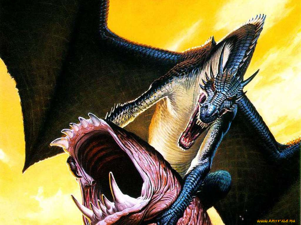 фэнтези, драконы