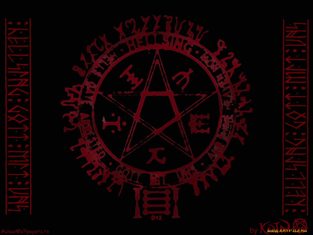 hellsing, аниме