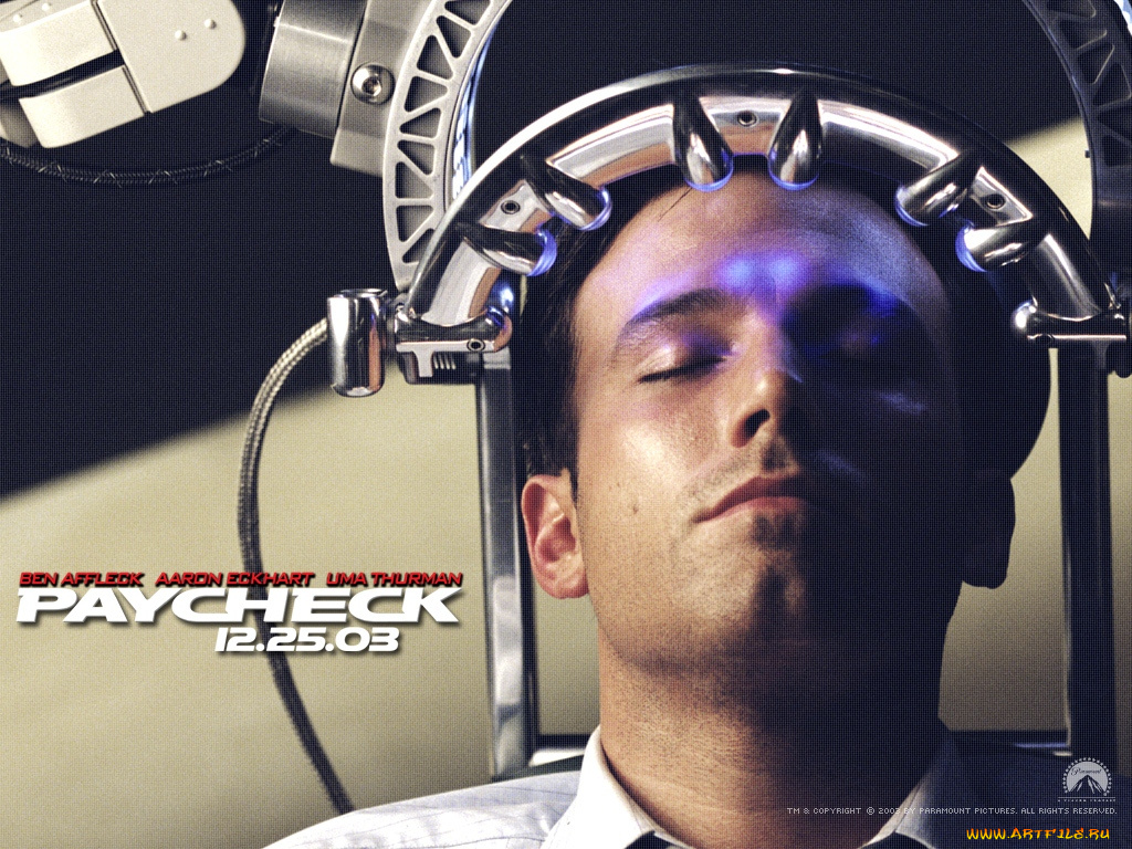 кино, фильмы, paycheck