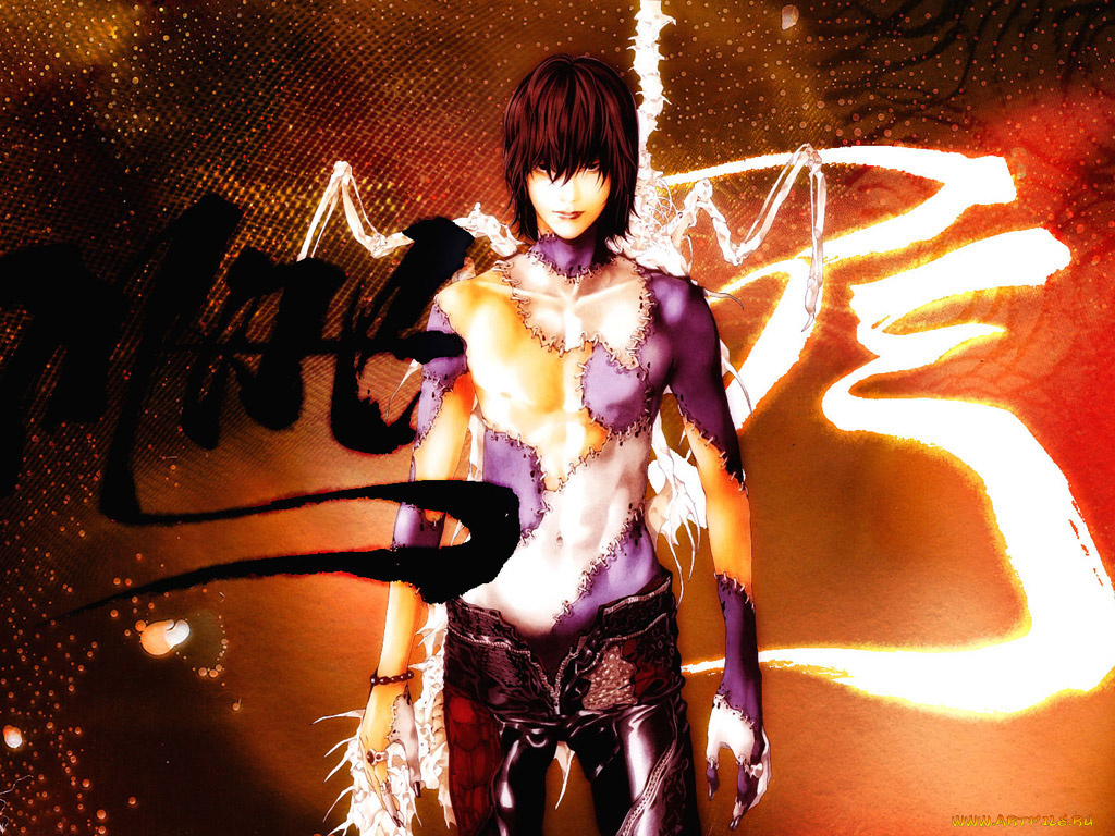 аниме, death, note