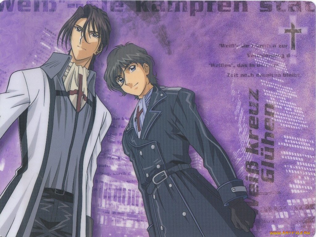 аниме, weiss, kreuz
