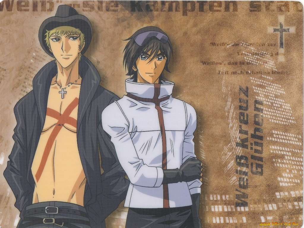аниме, weiss, kreuz