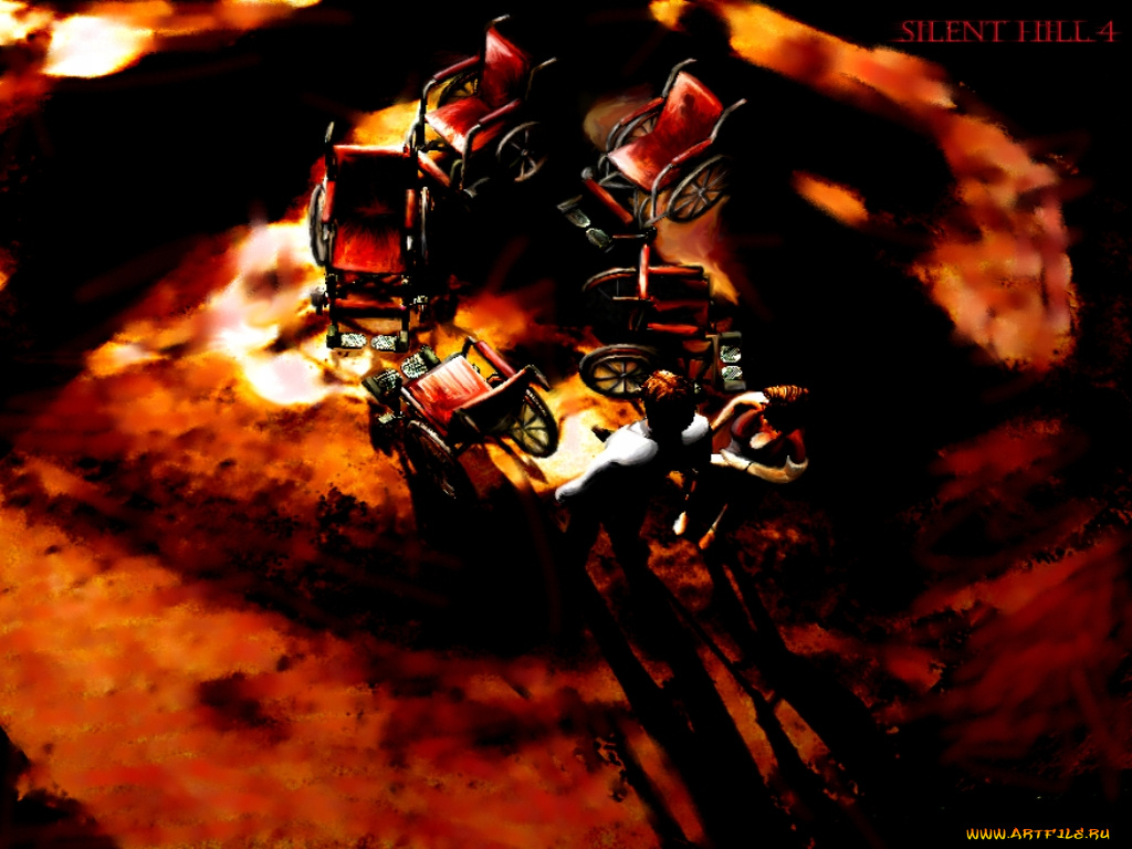 видео, игры, silent, hill, the, room