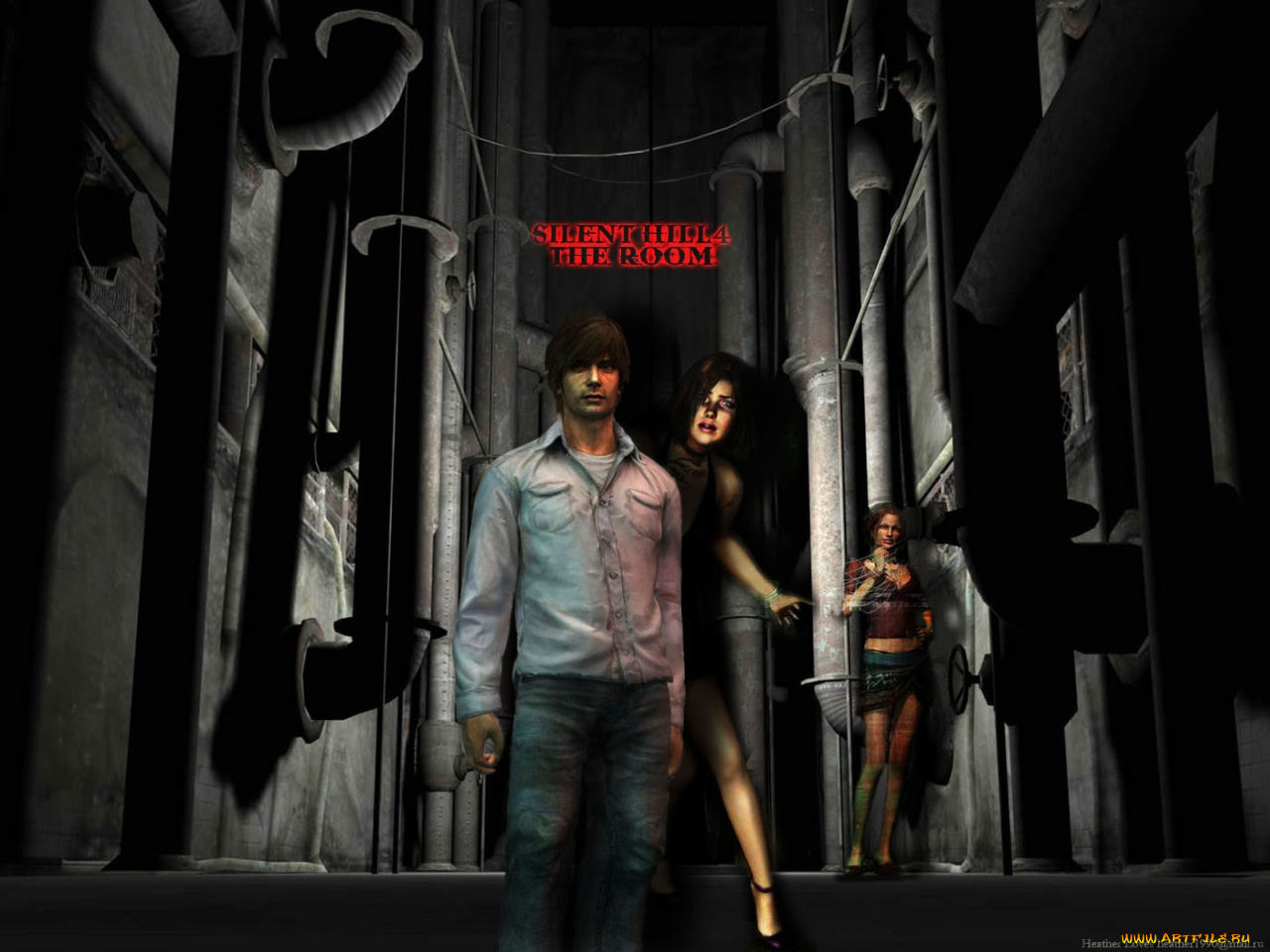 видео, игры, silent, hill, the, room