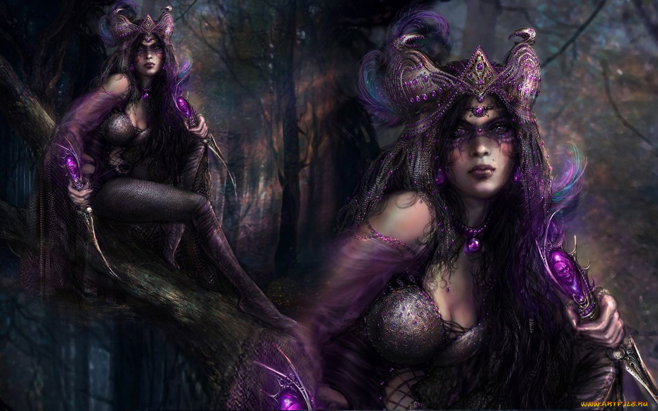 фэнтези, девушки