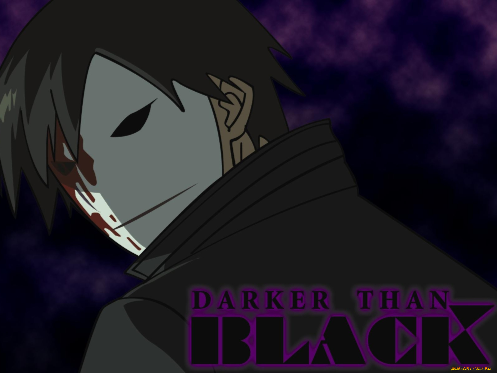 аниме, darker, than, black