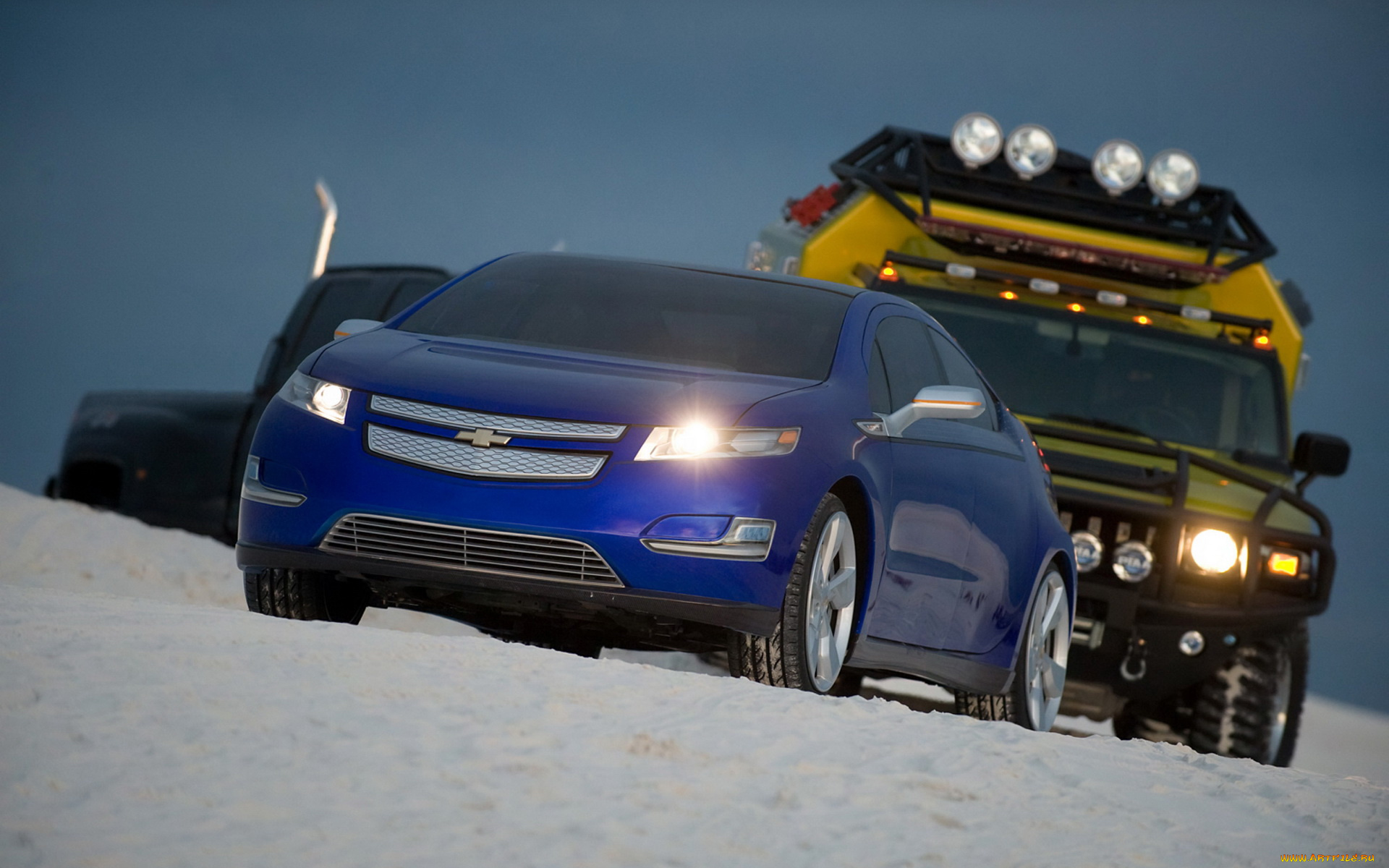 автомобили, разные, вместе