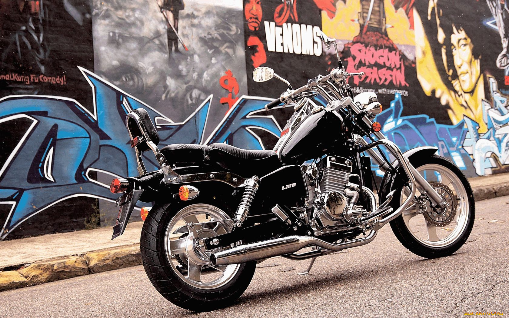 мотоциклы, customs, laro