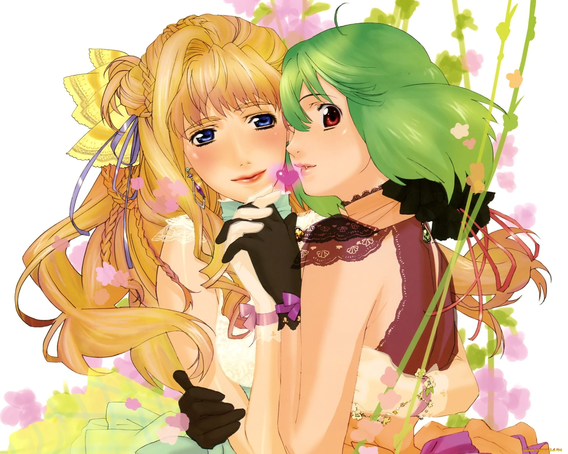 аниме, macross, frontier