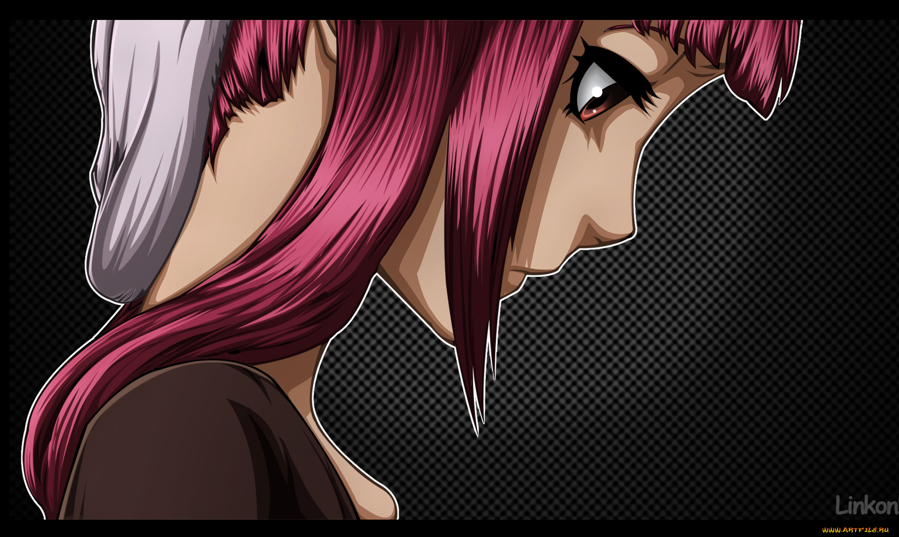 аниме, bleach, dokugamine, riruka