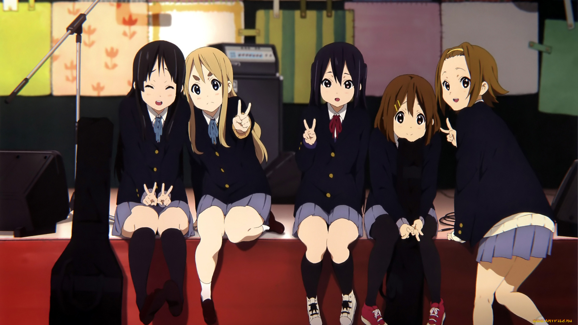 аниме, on, k-on