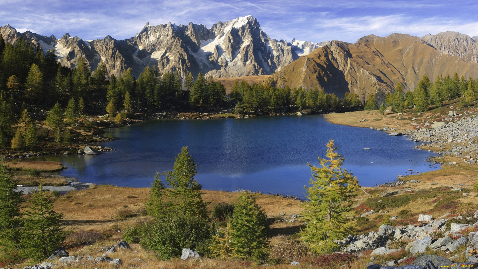 природа, реки, озера, горы, лес, озеро